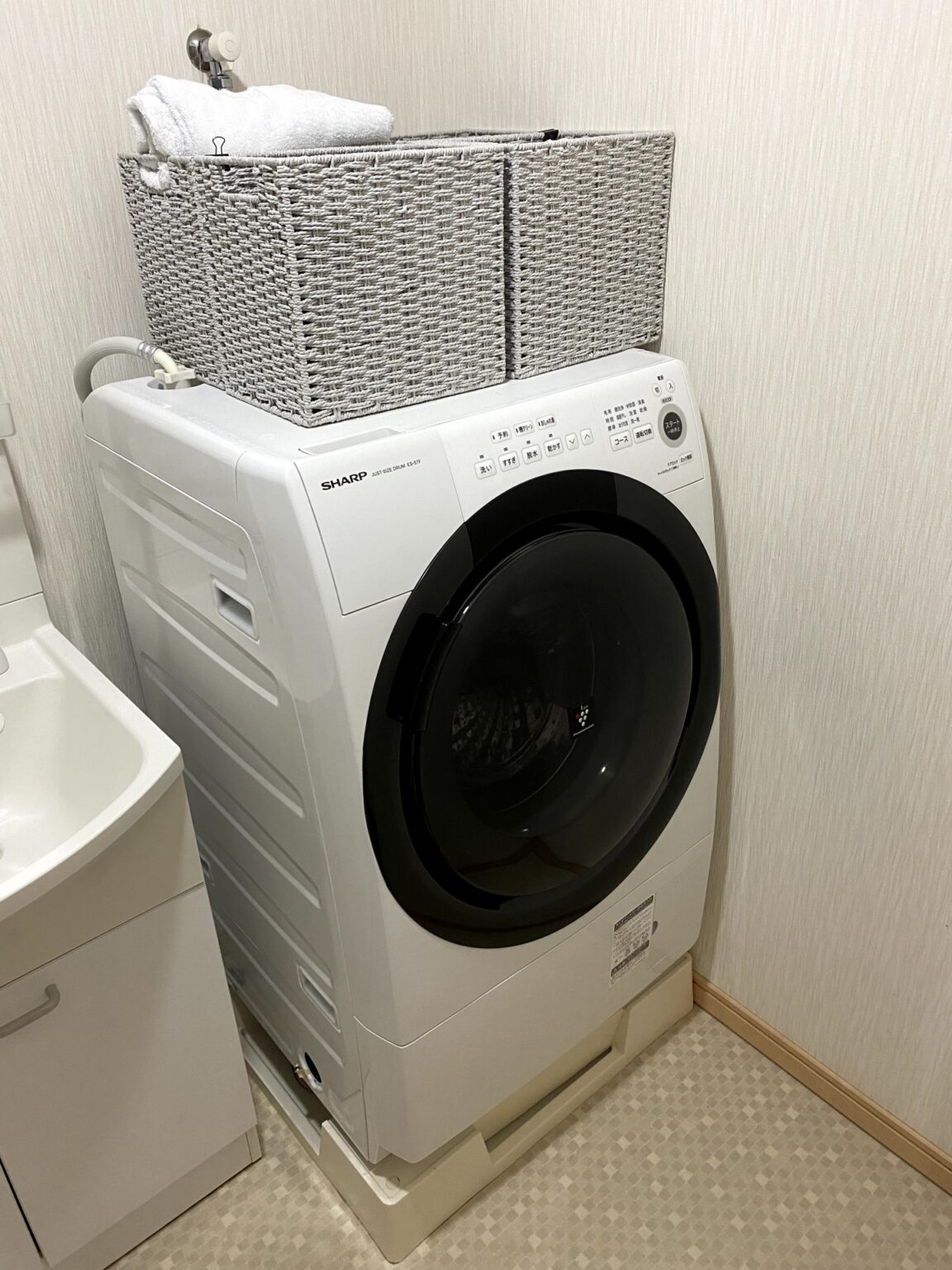 murmur様専用】シャープ ES-S7F ドラム式洗濯機+